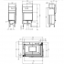 Стальная каминная топка Spartherm Global 2Rh 58/39